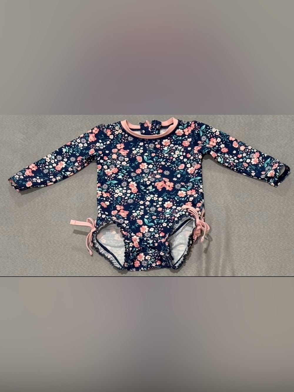 Rufflebutts floral swimsuit